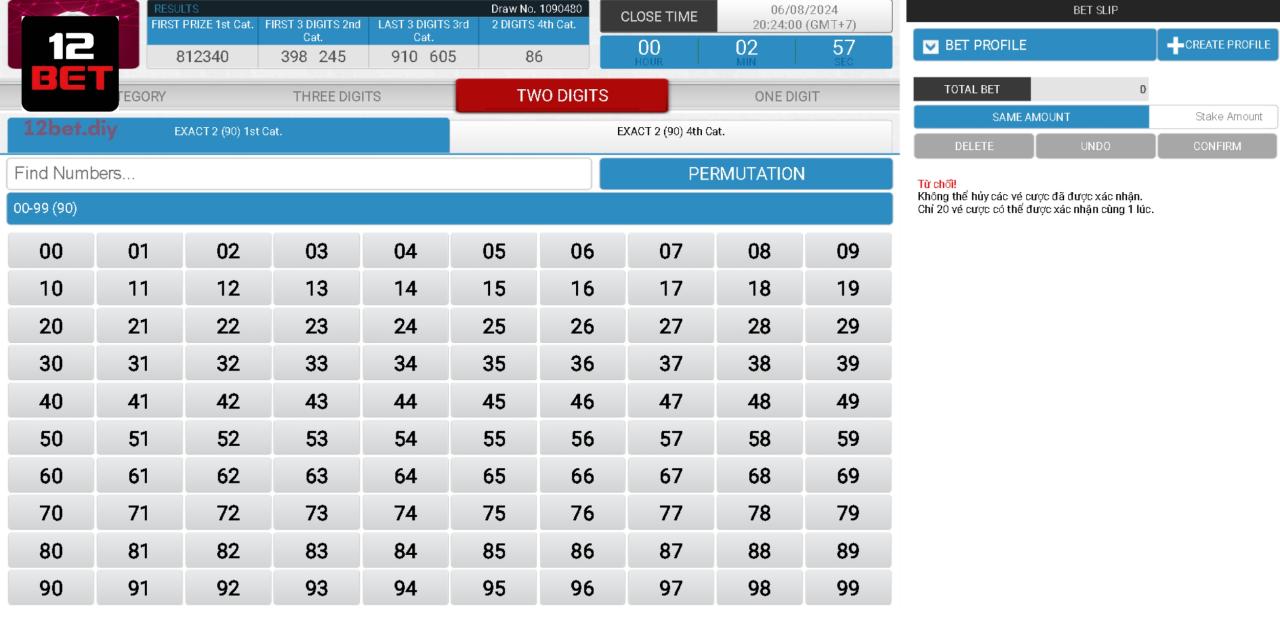 Xổ Số GPI 12Bet – Cơ Hội Thách Thức Để Kiếm Tiền Tỷ Siêu Tốc 4 Hướng dẫn nhanh 4 bước đặt cược dễ hiểu tại xổ số GPI